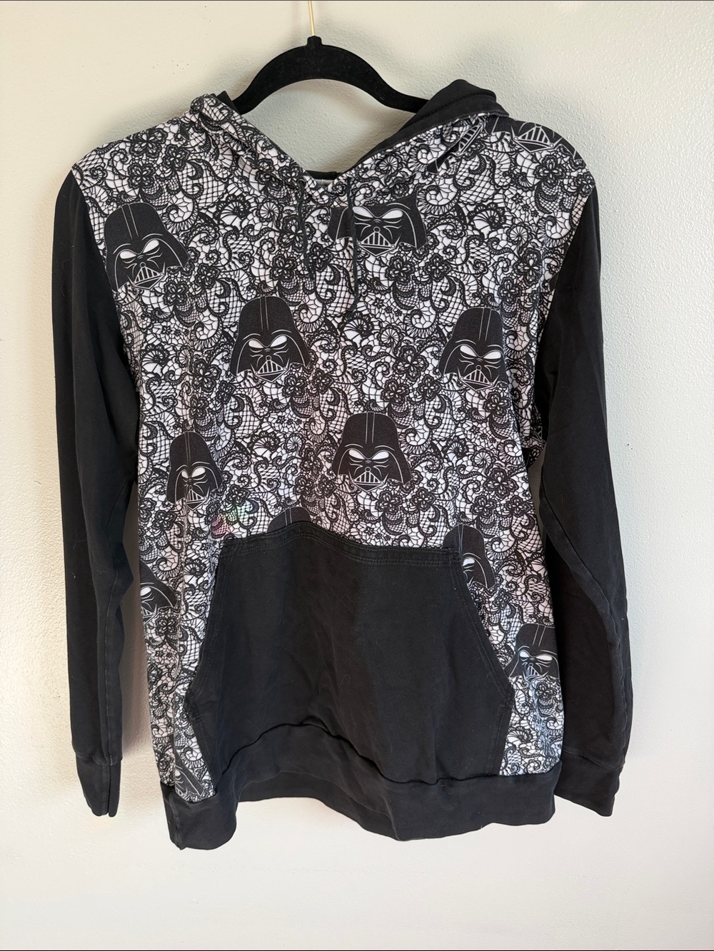 Rare - Light Weight, Darth Vader Patterned Hoodie